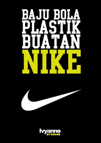 Baju Bola Plastik Buatan Nike