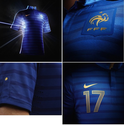 Jersey Home France Euro 2012